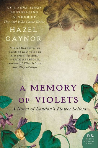 A Memory of Violets: A Novel of London's Flower Sellers book cover by Hazel Gaynor