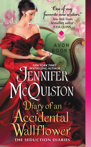 Diary of an Accidental Wallflower: The Seduction Diaries (Seduction Diaries #1) book cover by Jennifer McQuiston