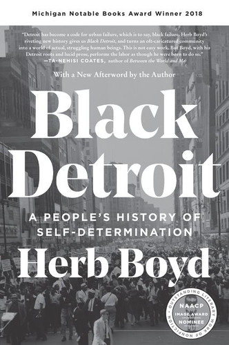 Black Detroit: A People's History of Self-Determination book cover by Herb Boyd