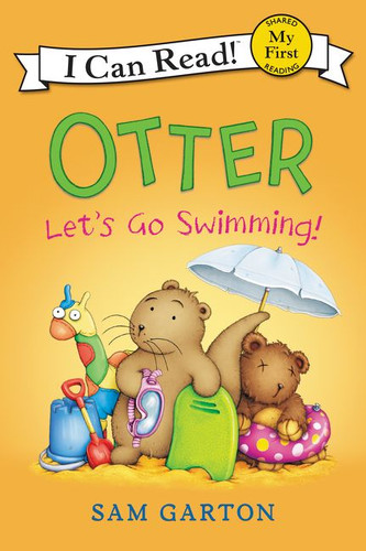 Otter: Let's Go Swimming! (My First I Can Read) book cover by Sam Garton