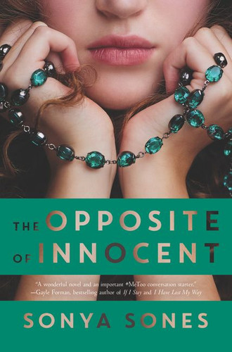 The Opposite of Innocent book cover by Sonya Sones