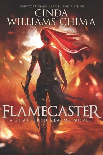 Flamecaster (Shattered Realms #1) book cover by Cinda Williams Chima