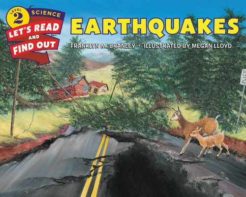 Earthquakes (Let's-Read-and-Find-Out Science 2) book cover by Franklyn M. Branley