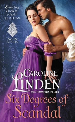 Six Degrees of Scandal book cover by Caroline Linden