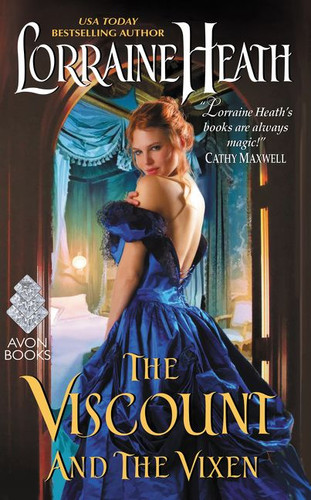 The Viscount and the Vixen book cover by Lorraine Heath