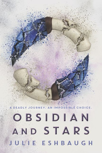 Obsidian and Stars book cover by Julie Eshbaugh