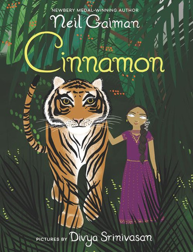 Cinnamon book cover by Neil Gaiman