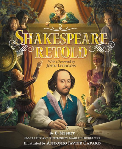 Shakespeare Retold book cover by E. Nesbit