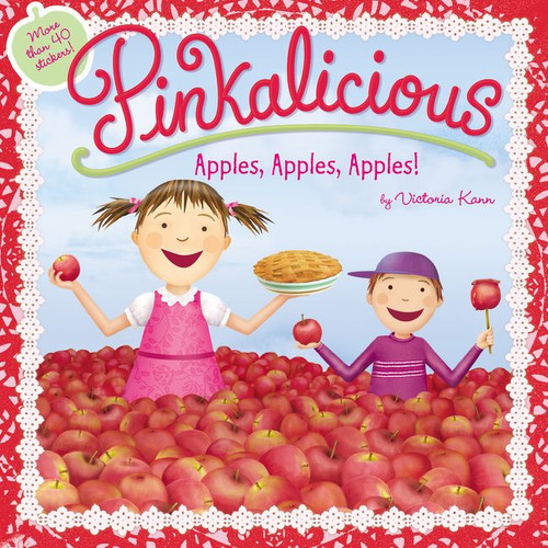Pinkalicious: Apples, Apples, Apples! (Pinkalicious) book cover by Victoria Kann