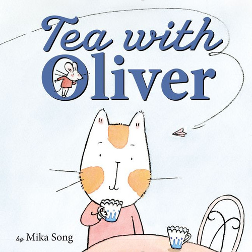 Tea with Oliver book cover by Mika Song