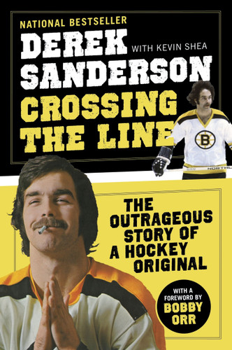 Crossing The Line book cover by Derek Sanderson, Kevin Shea