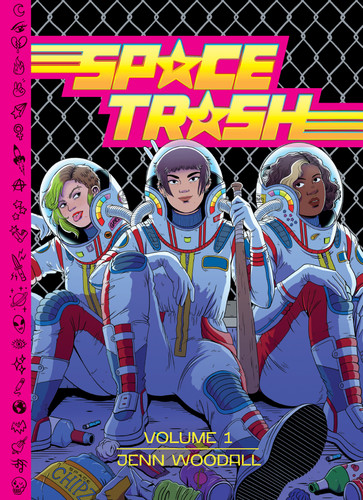 Space Trash Vol. 1 (Space Trash) book cover by Jenn Woodall
