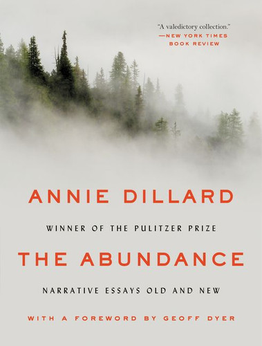 The Abundance: Narrative Essays Old and New book cover by Annie Dillard