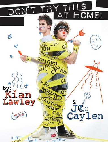 Kian and Jc: Don't Try This at Home! book cover by Kian Lawley, Jc Caylen