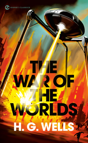 The War of the Worlds book cover by H. G. Wells