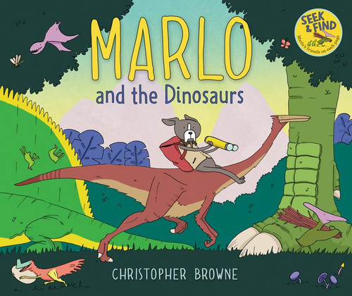 Marlo and the Dinosaurs book cover by Christopher Browne