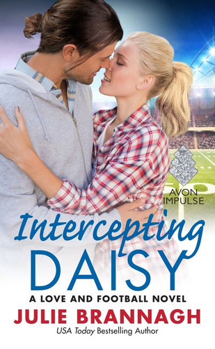 Intercepting Daisy: A Love and Football Novel (Love and Football) book cover by Julie Brannagh