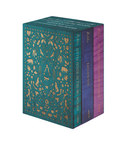 Little House Hardcover 3-Book Box Set: Little House in the Big Woods, Farmer Boy, and Little House on the Prairie (Little House) book cover by Laura Ingalls Wilder