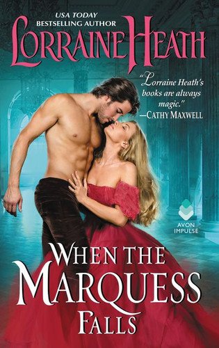 When the Marquess Falls book cover by Lorraine Heath