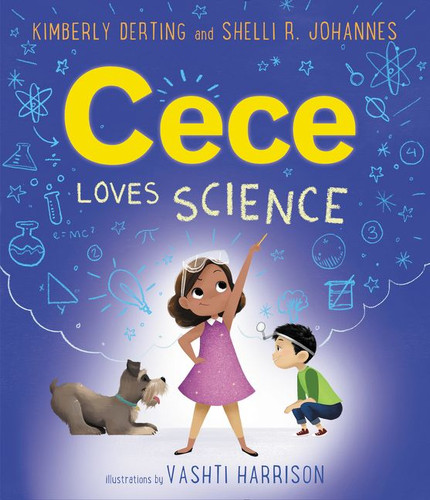 Cece Loves Science (Loves Science #1) book cover by Kimberly Derting, Shelli R. Johannes