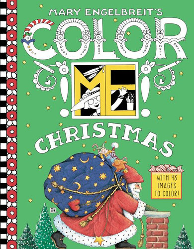 Mary Engelbreit's Color ME Christmas Coloring Book: A Christmas Holiday Book for Kids book cover by Mary Engelbreit