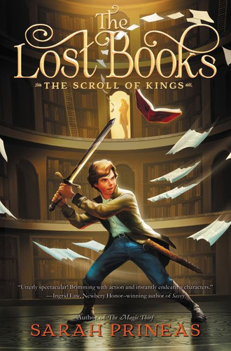 The Lost Books: The Scroll of Kings book cover by Sarah Prineas