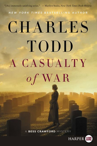 A Casualty of War: A Bess Crawford Mystery (Bess Crawford Mysteries #9) book cover by Charles Todd
