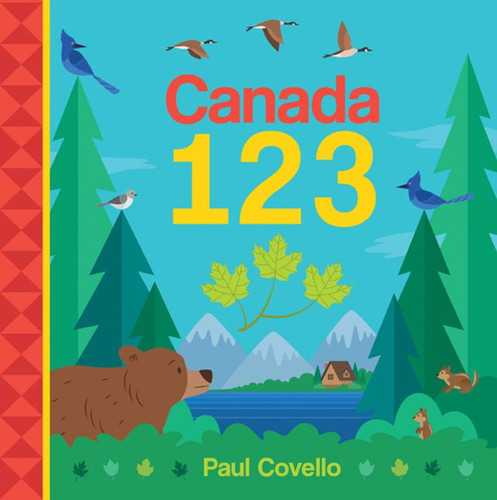 Canada 123 book cover by Paul Covello