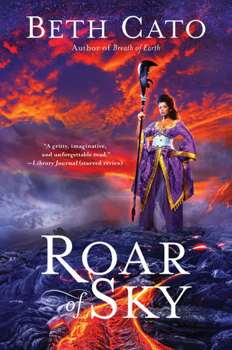 Roar of Sky (Blood of Earth #3) book cover by Beth Cato