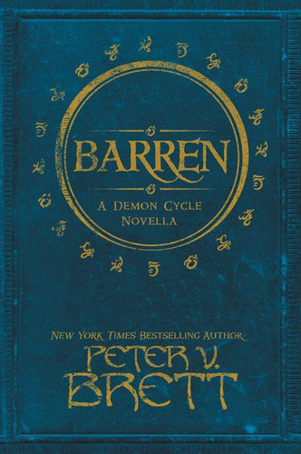 Barren book cover by Peter V. Brett