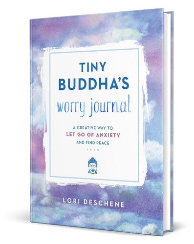 Tiny Buddha's Worry Journal: A Creative Way to Let Go of Anxiety and Find Peace book cover by Lori Deschene