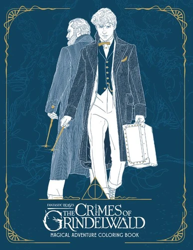Fantastic Beasts: The Crimes of Grindelwald: Magical Adventure Coloring Book book cover by HarperCollins Publishers
