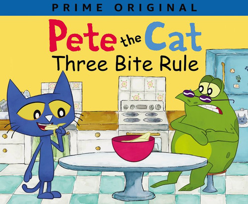 Pete the Cat: Three Bite Rule (Pete the Cat) book cover by James Dean, Kimberly Dean, Anne Lamb