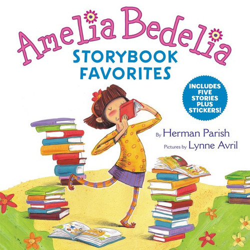 Amelia Bedelia Storybook Favorites: Includes 5 Stories Plus Stickers! (Amelia Bedelia) book cover by Herman Parish