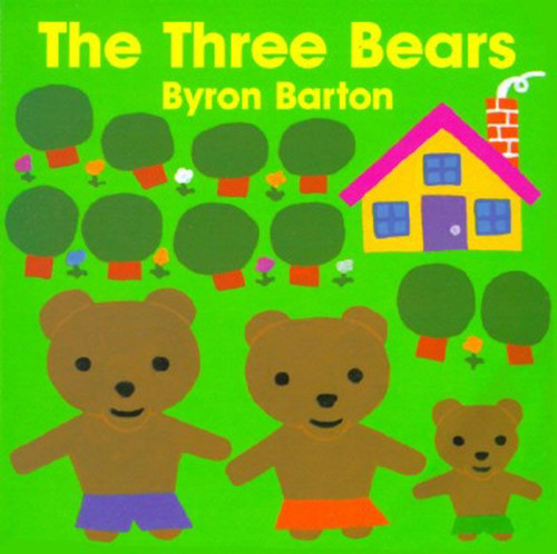 The Three Bears book cover by Byron Barton