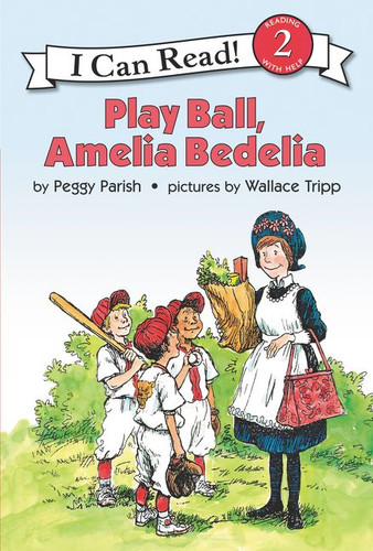 Play Ball, Amelia Bedelia (I Can Read Level 2) book cover by Peggy Parish