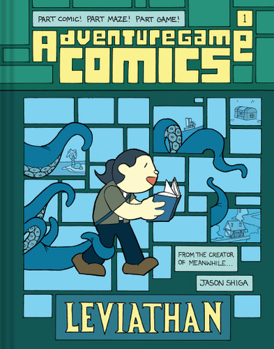 Adventuregame Comics: Leviathan (Book 1): An Interactive Graphic Novel (Adventuregame Comics) book cover by Jason Shiga