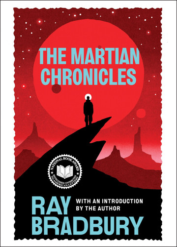 The Martian Chronicles book cover by Ray Bradbury