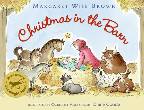 Christmas in the Barn: A Christmas Holiday Book for Kids book cover by Margaret Wise Brown