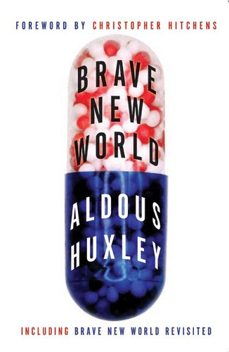 Brave New World and Brave New World Revisited book cover by Aldous Huxley