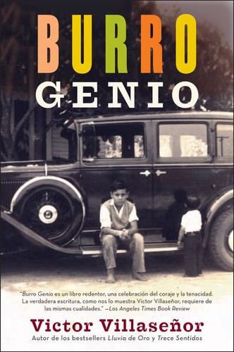Burro Genio book cover by Victor Villasenor