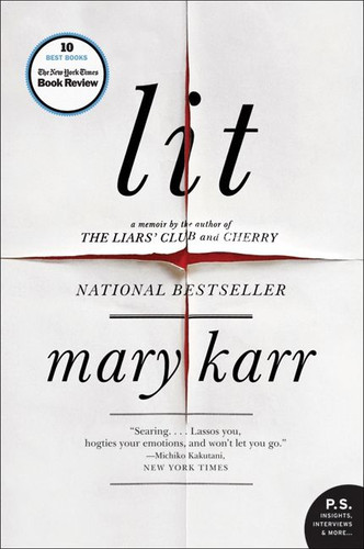 Lit: A Memoir book cover by Mary Karr