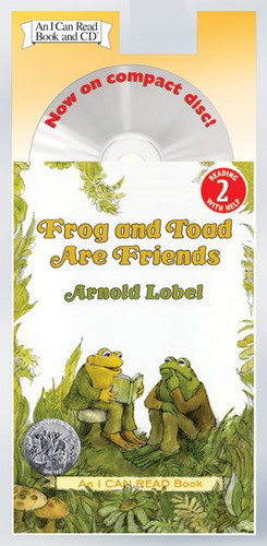 Frog and Toad Are Friends Book and: A Caldecott Honor Award Winner from the Classic Animal Friendship and Adventure Series, Great for Growing Reading Skills and Early Literacy Development for Kids [ages 4-8] (I Can Read Level 2) book cover by Arnold Lobel