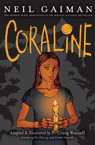 Coraline Graphic Novel: A Graphic Novel book cover by Neil Gaiman