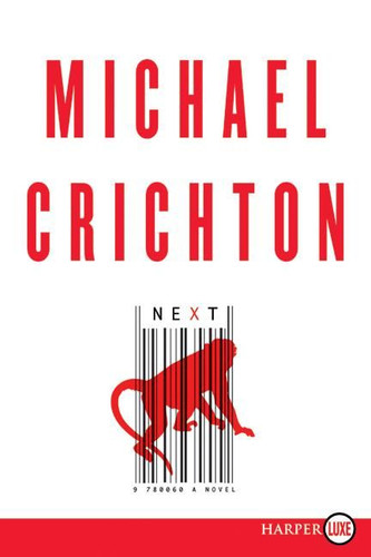 Next book cover by Michael Crichton