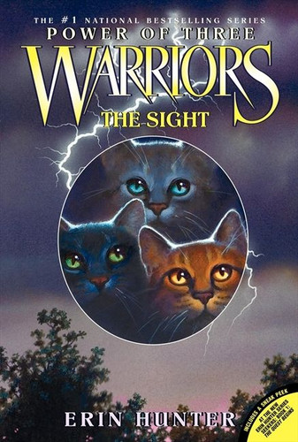 Warriors: Power of Three #1: The Sight (Warriors: Power of Three #1) book cover by Erin Hunter