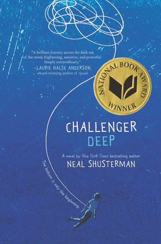 Challenger Deep book cover by Neal Shusterman