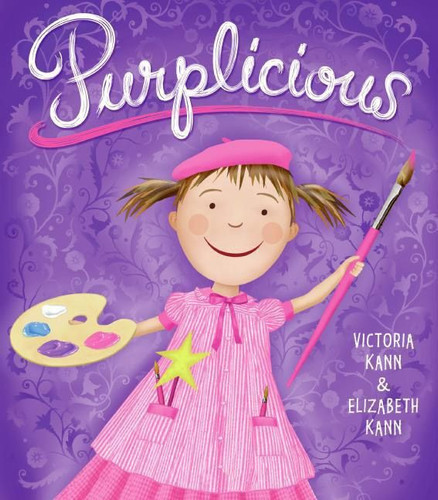 Purplicious book cover by Victoria Kann, Elizabeth Kann