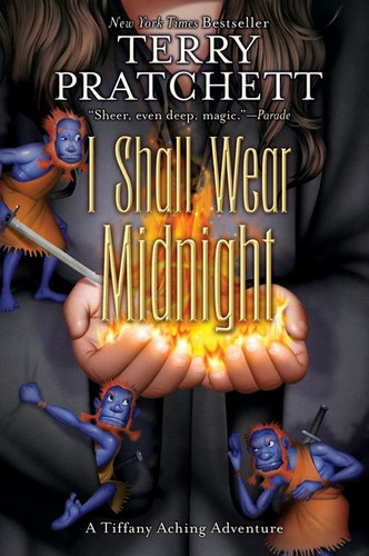 I Shall Wear Midnight (Tiffany Aching #4) book cover by Terry Pratchett