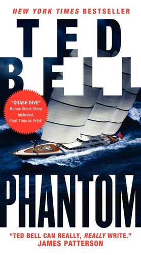 Phantom: A New Alex Hawke Novel (Alex Hawke Novels #7) book cover by Ted Bell